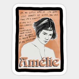 Amelie by little miss Sticker